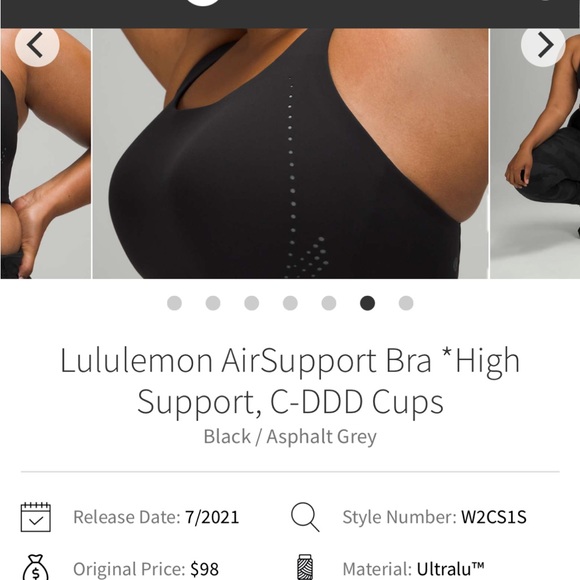 Lululemon high support sports bra NWOT 38C - Picture 13 of 13
